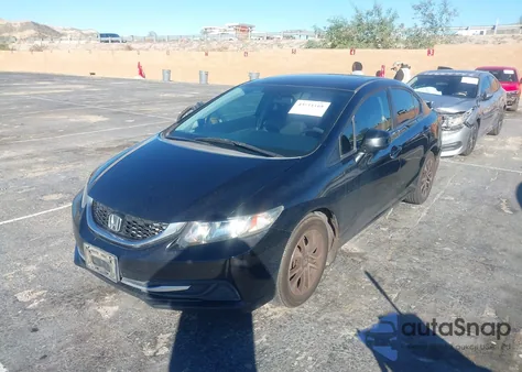 2013 Honda Civic Ex from USA, damaged, VIN 19XFB2F8XDE210566